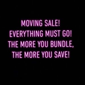 Moving sale! Bundle all of your likes for a huge discount!